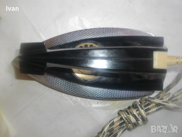 Нова СССР 1987г. ЕЛЕКТРИЧЕСКА ЮТИЯ 1000 Вата Модел УТ произвеждан за България НРБ с терморегулатор, снимка 17 - Ютии - 54011042