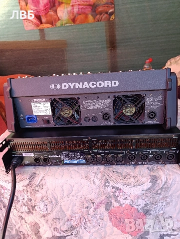 апаратура, dynacord PM 600-3, тонколони bms, стъпало лапгрупен, снимка 11 - Ресийвъри, усилватели, смесителни пултове - 54863436