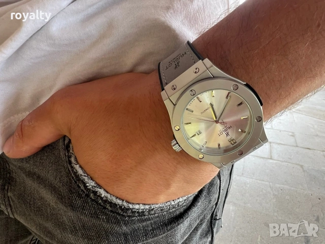HUBLOT Нов Часовник Различни Цветове , снимка 3 - Мъжки - 54431195