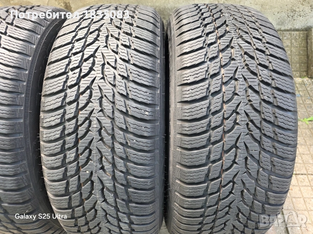 4бр. зимни гуми 215/55/17 Nokian, снимка 2 - Гуми и джанти - 54584140