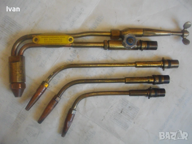 MESSER GRIESHEIM НЕМСКИ ОРИГИНАЛНИ РЕЗАК РЕЗАЧ И ГОРЕЛКИ ЗА ОКСИЖЕН ЗА ГАЗО-КИСЛОРОДНО ЗАВАРЯНЕ , снимка 2 - Други инструменти - 54595652