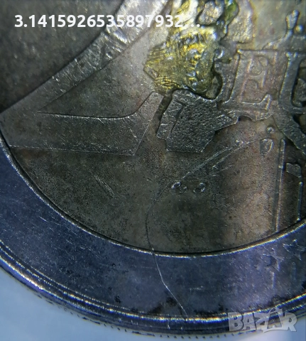 2 euro coin монета от две евро рядка, снимка 1 - Нумизматика и бонистика - 53398214
