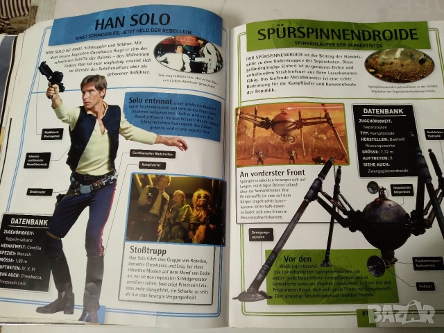 Книга с героите от STAR WARS, снимка 12 - Други - 54402666