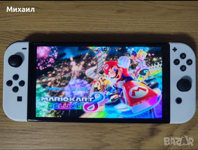 NINTENDO OLED SWITCH+ Mario kraft + Zelda. , снимка 2 - Nintendo конзоли - 54448104