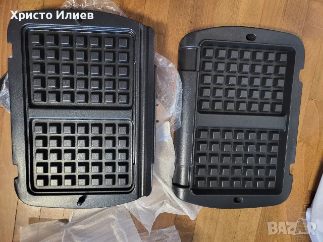 Електрическа скара Tefal OptiGrill+ GC712D 2000 W с допълнителни плочи за гофрети, снимка 10 - Скари - 55293419