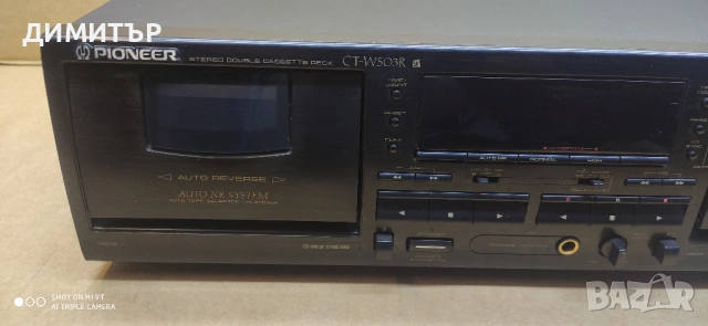 Двукасетъчен дек Pioneer CT-W 503R, снимка 2 - Декове - 54456453