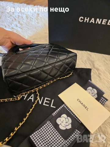 Chanel Kelly Дамска Черна Чанта Код Brand Luxury Fashion11, снимка 7 - Чанти - 54953693
