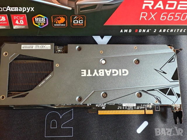 Видеокарта GIGABYTE Radeon RX 6650 XT GAMING OC 8G, снимка 3 - Видеокарти - 54483864