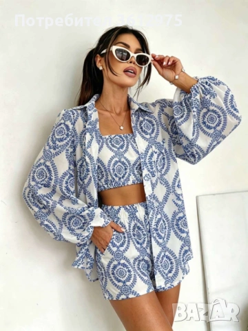 Дамски комплект от 3 части, снимка 4 - Спортни екипи - 54261800