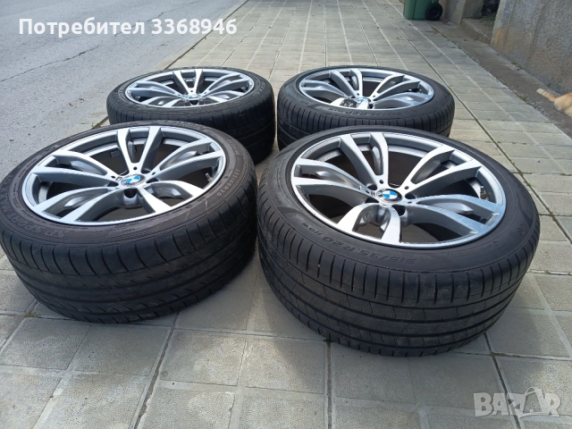 Комплект Оригинални джанти BMW Style 469m 20" 5x120 спорт пакет , снимка 6 - Гуми и джанти - 54764407