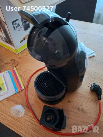 Кафемашина KRUPS NESCAFE Dolce Gusto + подарък кутия с кафе капсули, снимка 5 - Кафемашини - 55617965