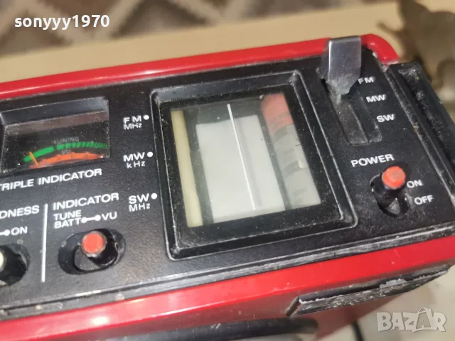 NATIONAL PANASONIC RF-888JB RED-ВНОС SWISS 1807261933L4, снимка 16 - Радиокасетофони, транзистори - 55334356