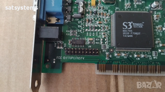 Видео карта S3 Trio 64V+ Diamond Stealth 64 Video 2001 1MB PCI, снимка 7 - Видеокарти - 54568017