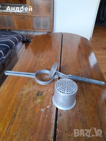 Стара преса за картофи #11, снимка 4 - Други ценни предмети - 54127327