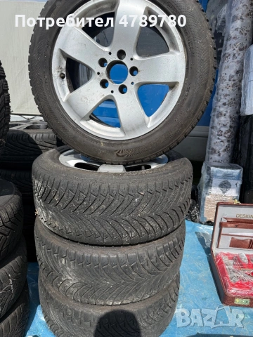 4 броя 5Х112 225/55 R16 , снимка 4 - Гуми и джанти - 54935551