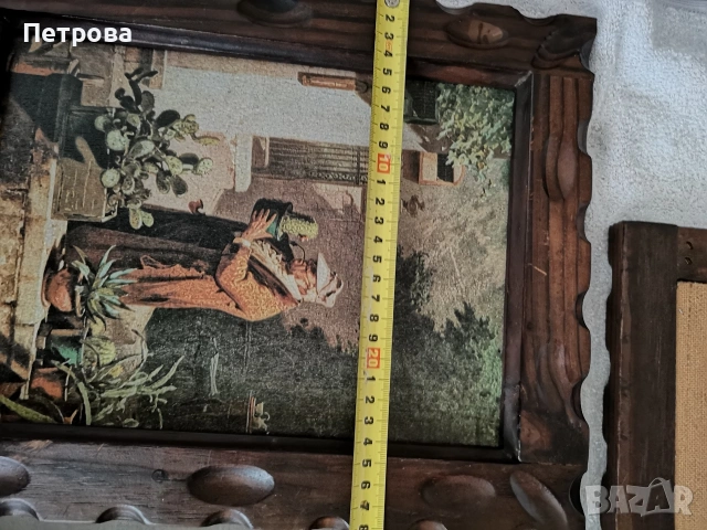 лот от 3 винтидж картини , снимка 6 - Картини - 54292836