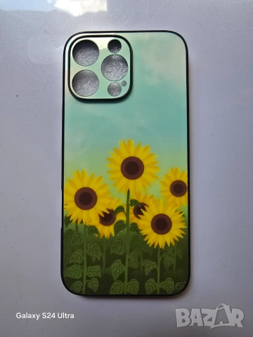 Калъфи за iPhone 16 Pro Max със стъклен гръб и авторски дигитални рисунки
