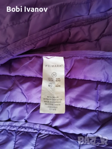 PRIMARK лилаво яке размер m 40/42, снимка 9 - Якета - 54914523