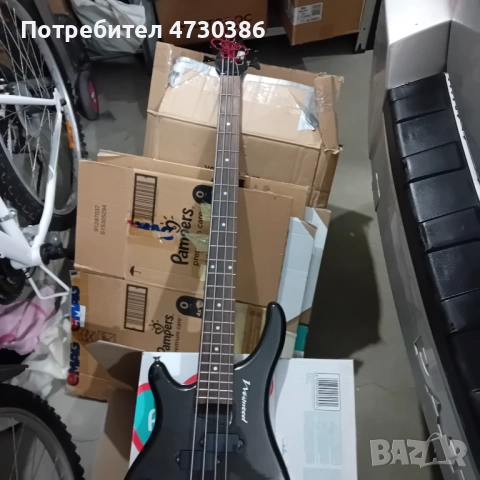 Китара - черна металик, снимка 3 - Китари - 54283229