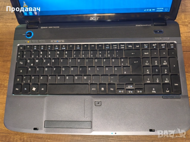 Acer 15,6, 4GB, двуядрен 2.10GHz,160GB HDD,батерия , снимка 3 - Лаптопи за работа - 54885578