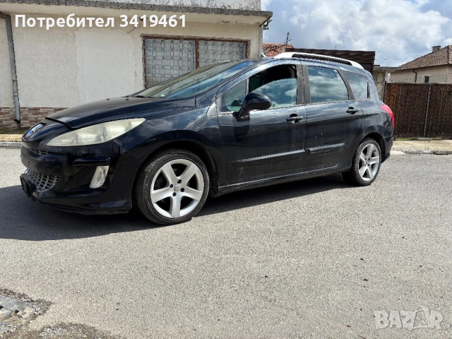 Peugeot 308 SW 2.0 HDI панорама, снимка 2 - Автомобили и джипове - 54008416