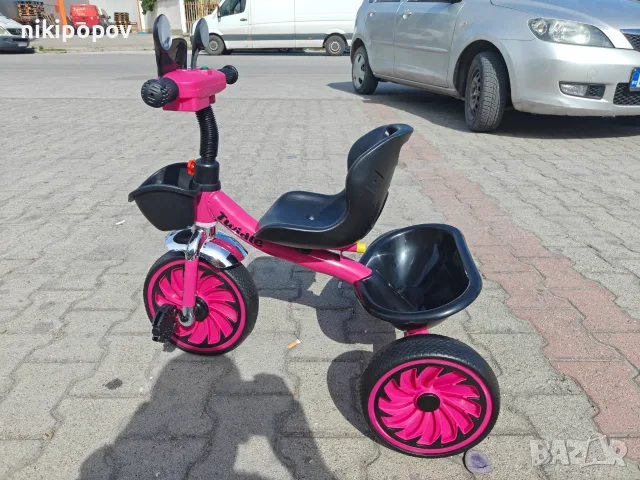 BYOX Триколка TWIDDLE розов, снимка 8 - Детски велосипеди, триколки и коли - 55440784