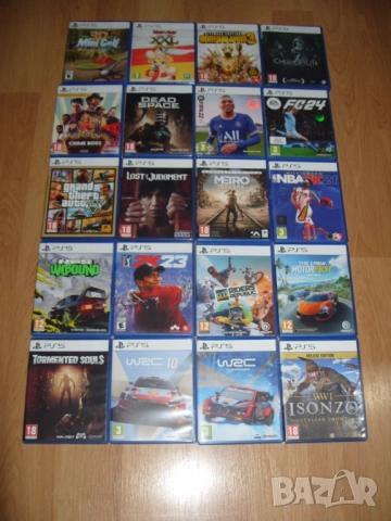 Игри за PlayStation 5, PS5 Част 1 - 15.34 € / 30лв за брой