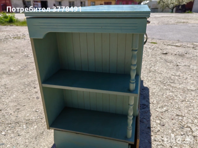 Красив зелен кухненски шкаф, снимка 5 - Шкафове - 54319154