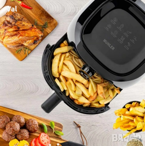 Фритюрник с горещ въздух MFX-414M, 4L, 1500W, механичен., снимка 6 - Фритюрници - 54671718