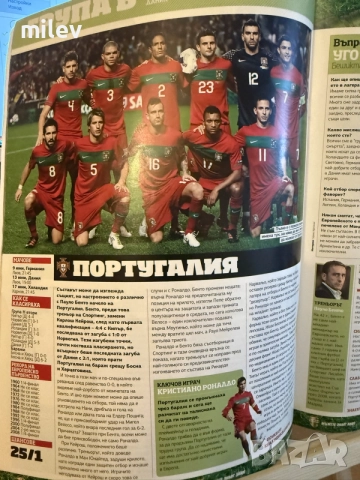 Списание Four Four Two специално издание за Евро 2012, футбол, football, снимка 6 - Колекции - 55418252
