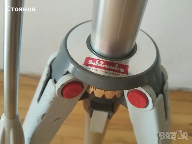 Ретро винтиж Статив -трипод-тринога Linhof Schiansky SYPER-STATIC-STATIV mod:191, снимка 5 - Чанти, стативи, аксесоари - 55646371