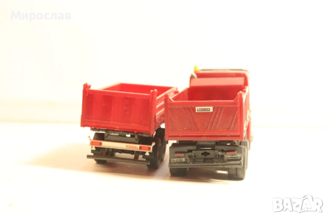 HERPA H0 1/87 MERCEDES ACTROS МОДЕЛ КАМИОН САМОСВАЛ, снимка 6 - Колекции - 53980522