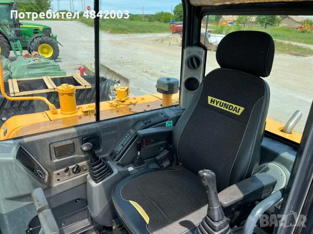 Багер Hyundai R 60, снимка 7 - Индустриална техника - 55570681