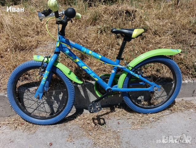 Велосипед Drag 18 Rush син зелен, снимка 2 - Велосипеди - 54979294