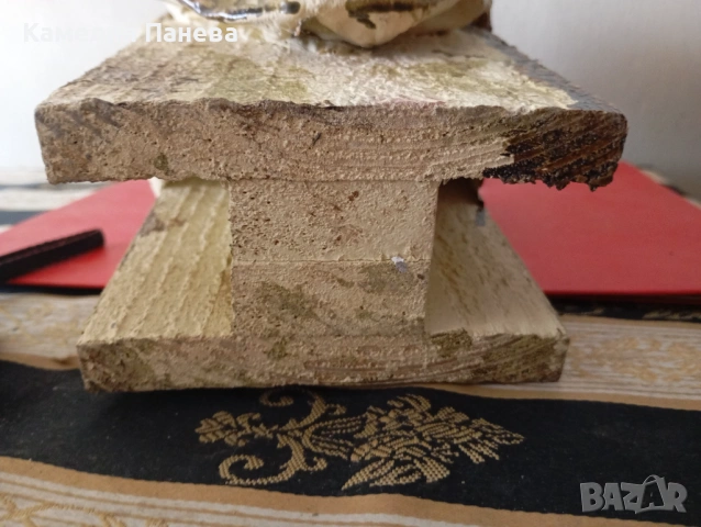 Винтидж статуетка,бюст, снимка 6 - Други ценни предмети - 54791052