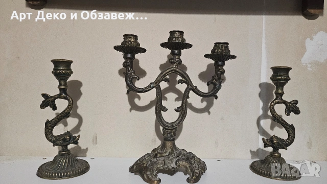 Бронзови свещтници