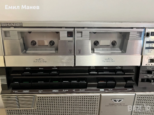 Sharp GF 555, снимка 7 - Радиокасетофони, транзистори - 54856899