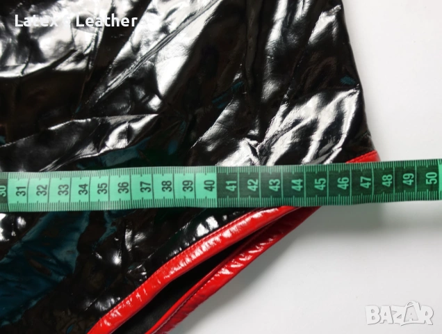 L/XL ново с етикет черно лачено боди с отвори на бюста и отварящо се дъно, снимка 14 - Бельо - 54296932
