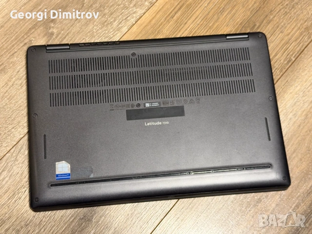 Dell Latitude 7310 Intel i5-10210U/8RAM DDR4/NVMe 256GB/Intel UHD Graphics/Full HD/отличен, снимка 9 - Лаптопи за работа - 54982469