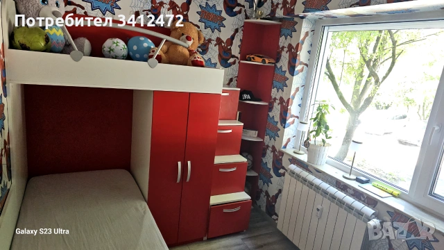ПРОДАВАМ ДЕТСКО ДВУЕТАЖНО ЛЕГЛО – 500 €, снимка 6 - Мебели за детската стая - 54986176