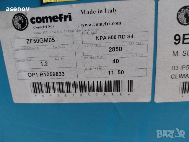 турбинен вентилатор 5,5 кв, снимка 7 - Други машини и части - 55176025