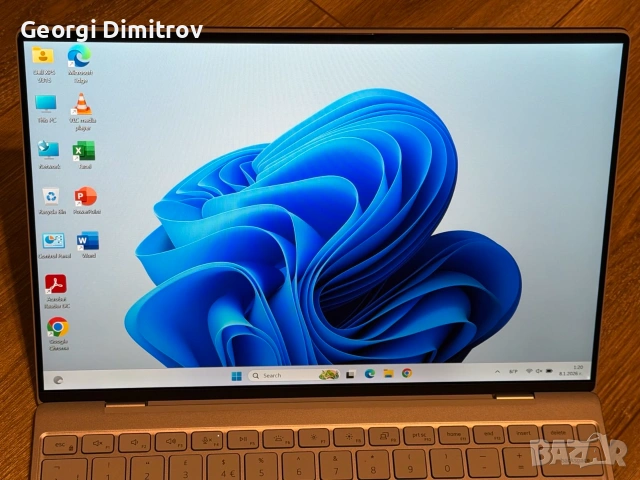 Dell XPS 9315 Intel i7-1250U/16RAM/512SSD/Iris XE Graphics/Full HD+, снимка 3 - Лаптопи за работа - 54984218