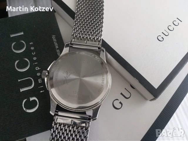 Gucci 126.4, снимка 5 - Мъжки - 54901476
