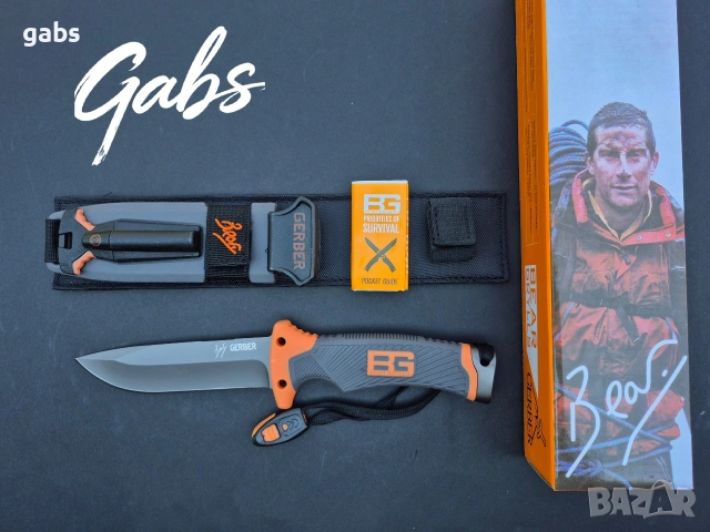 Нож за оцеляване GERBER Bear Grylls Ultimate Survival, снимка 2 - Ножове - 51780863