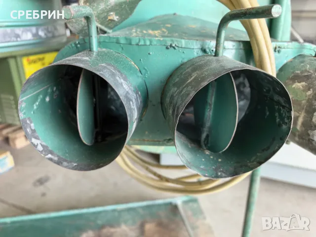 Аспирация с 2 чувала мотор 2,2 кв трифазен 3000 кубика реални не китайски , снимка 4 - Други машини и части - 55543231