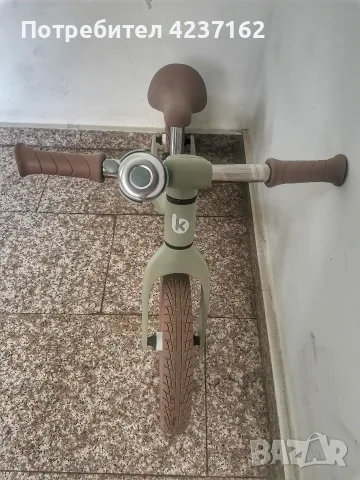 KIKKA BOO Баланс колело без педали LANSER ARMY GREEN, снимка 3 - Детски велосипеди, триколки и коли - 55604616