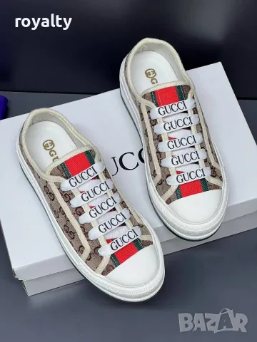 Gucci Нови Дамски Маратонки Гучи с Кутия , снимка 4 - Маратонки - 55622010