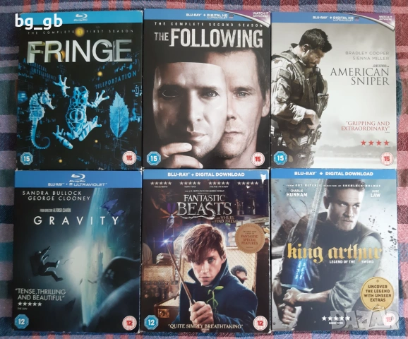 Warner Bros Bluray, снимка 6 - Blu-Ray филми - 54973879