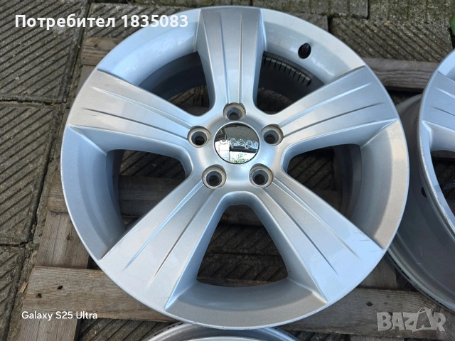Лети джанти 17ки 5х114.3 Jeep, снимка 4 - Гуми и джанти - 54445076