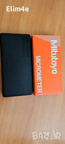 Микрометър 0-25mm/0.001m. Mitutoyo, снимка 3 - Измервателни инструменти - 55444678